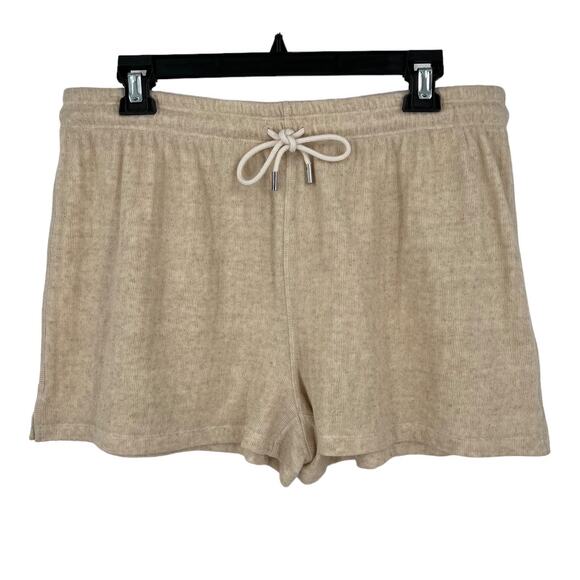 Theory shorts Clean pull on double linen knit Large L - Picture 1 of 5